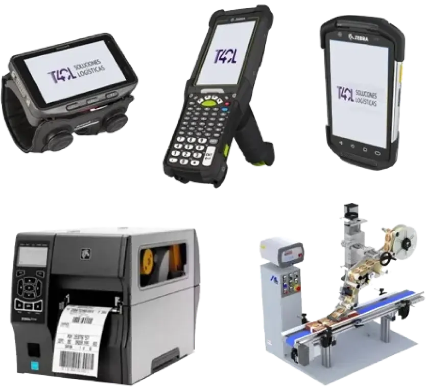 equipos de tecnología logística para Identificación Automática y Captura de Datos