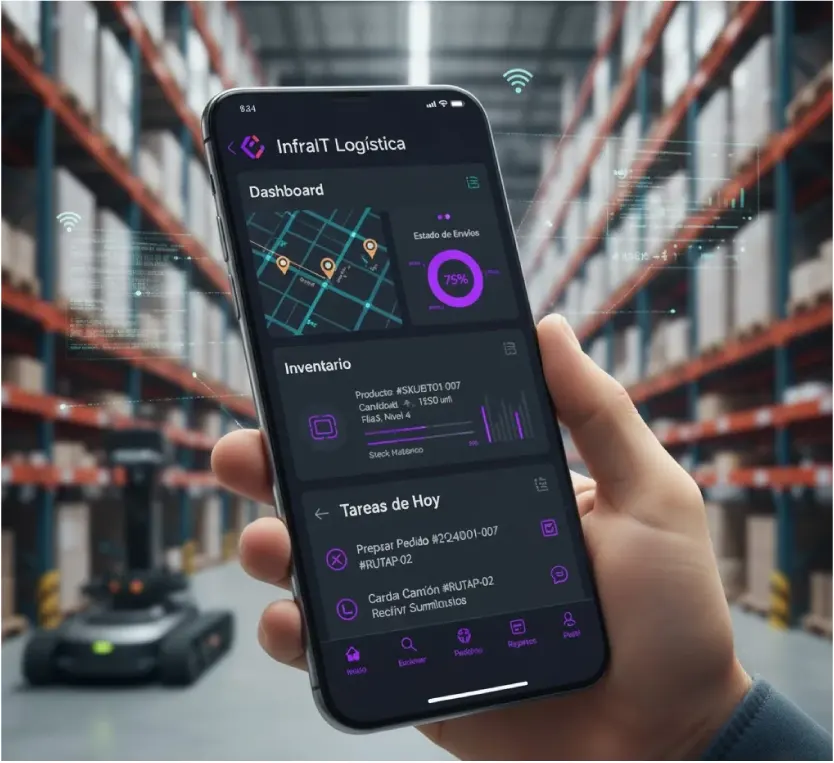 soluciones app móviles para almacenes
